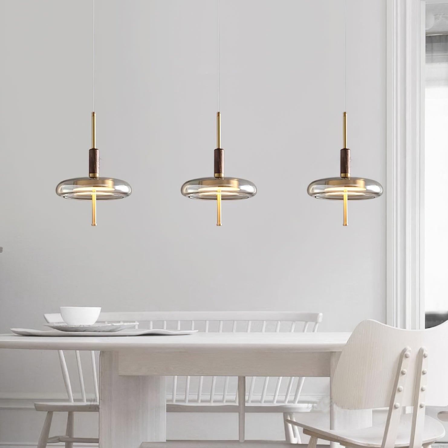 Nordic creatieve glazen hanglamp HL791