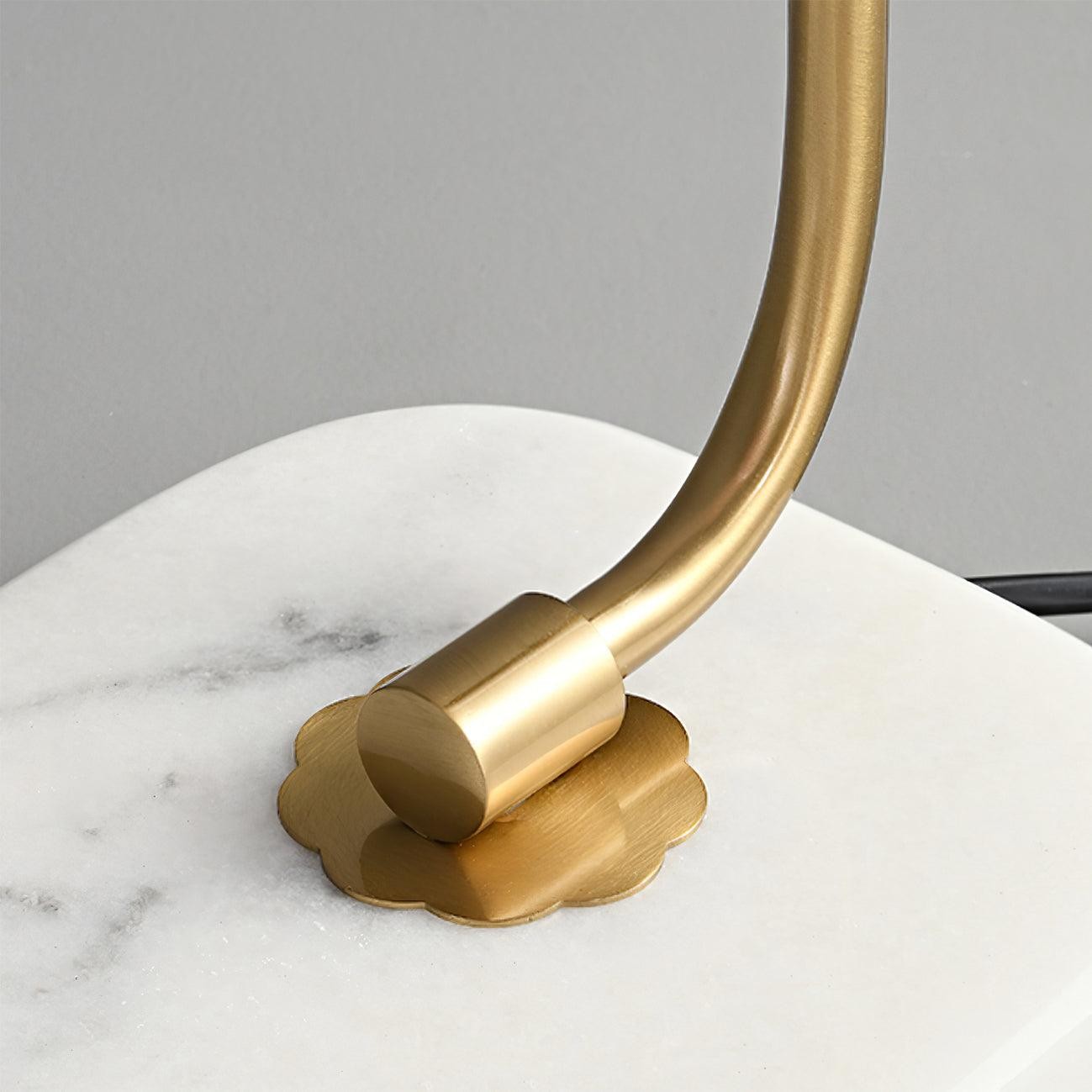 Scandinavische crèmekleurige bal tafellamp voor woonkamer HL597