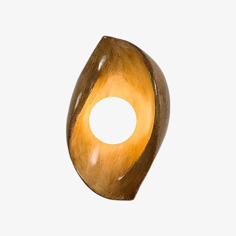 Goviena Moderne Wandlamp in Cocoonvorm - Minimalistische Decoratieve Wandlamp voor Slaapkamer en Hal HL3584