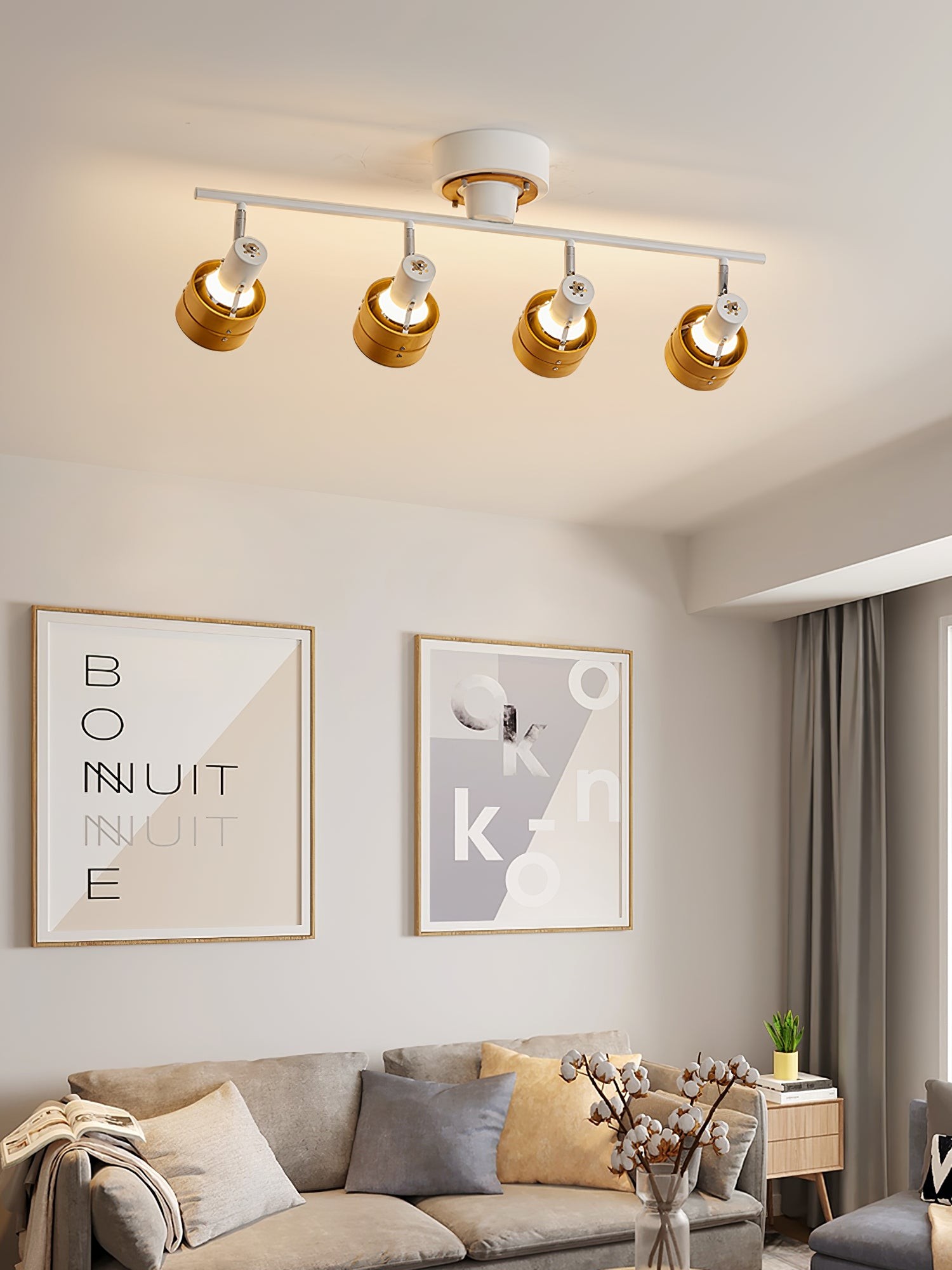 Nordic cilindrische spot met 4 lampen HL2968