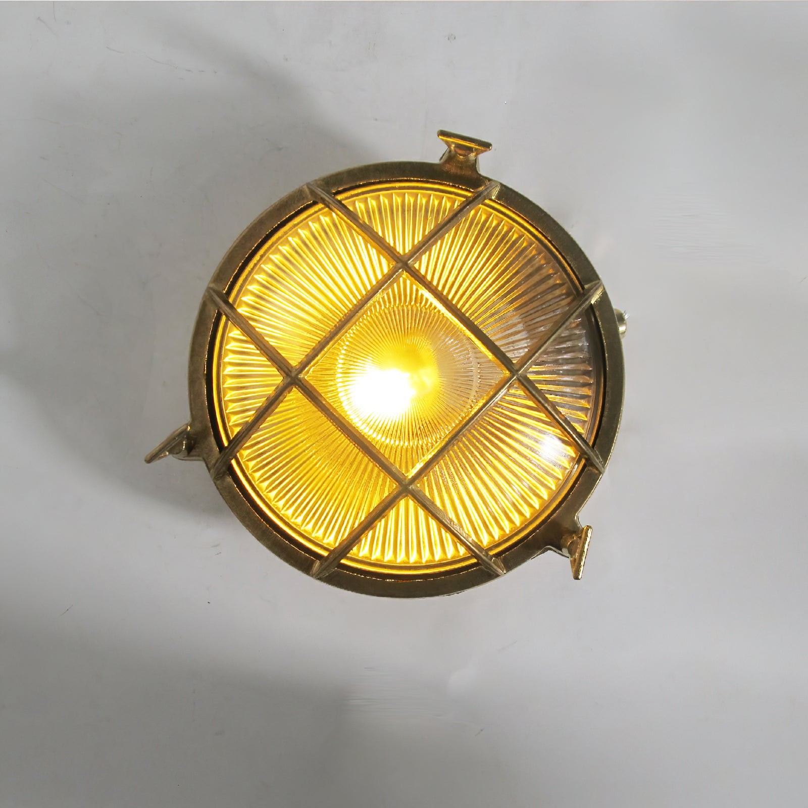 Fremantle messing bunkerwandlamp HL3189