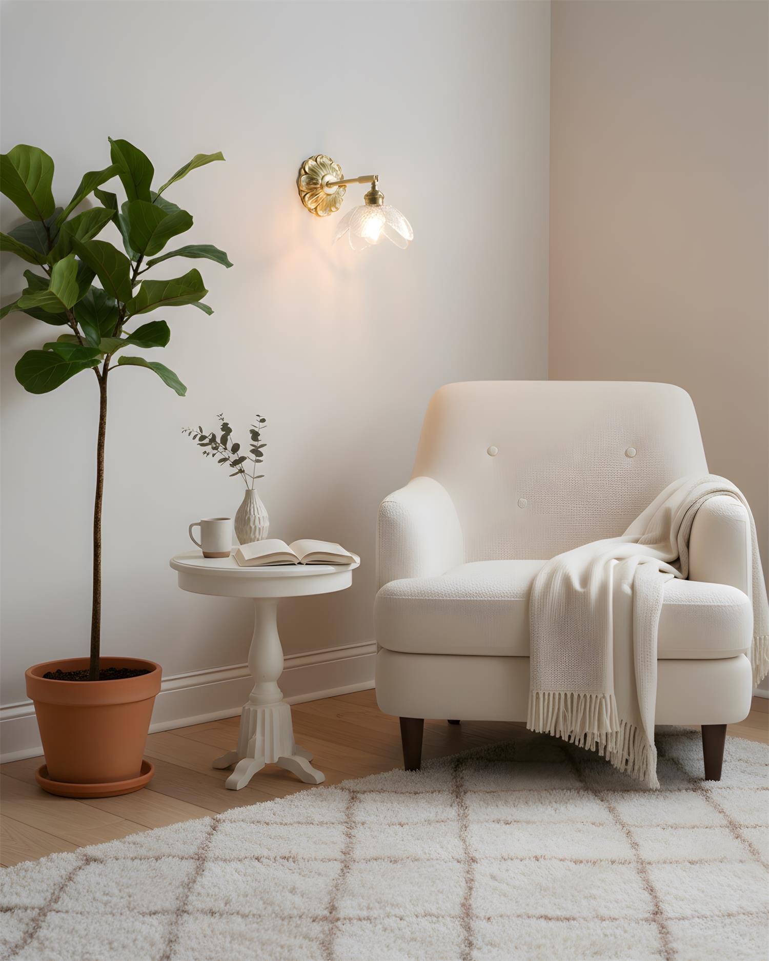 Nacre Petal wandlamp HL2879