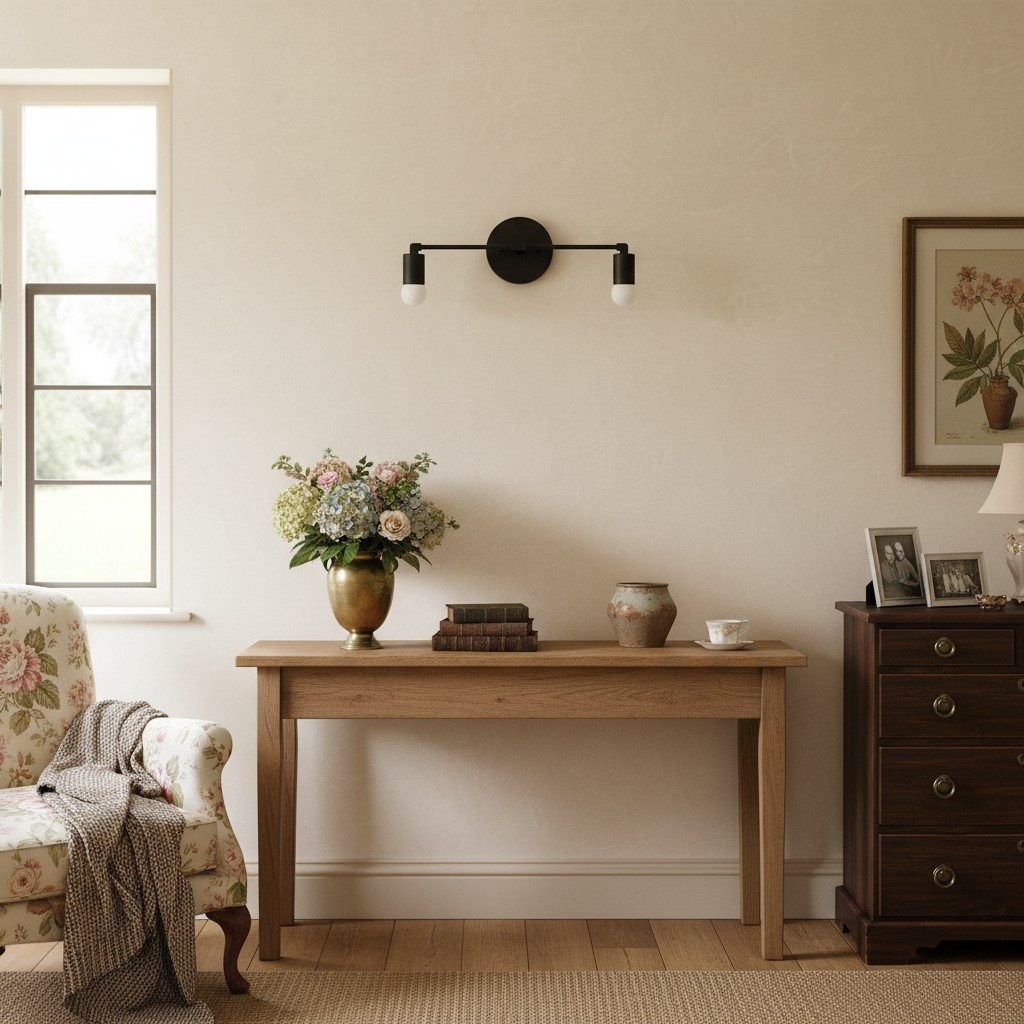 Mobilux Line industriële badkamermeubellamp - Minimalistische wandlamp - Elegante armatuur HL1684