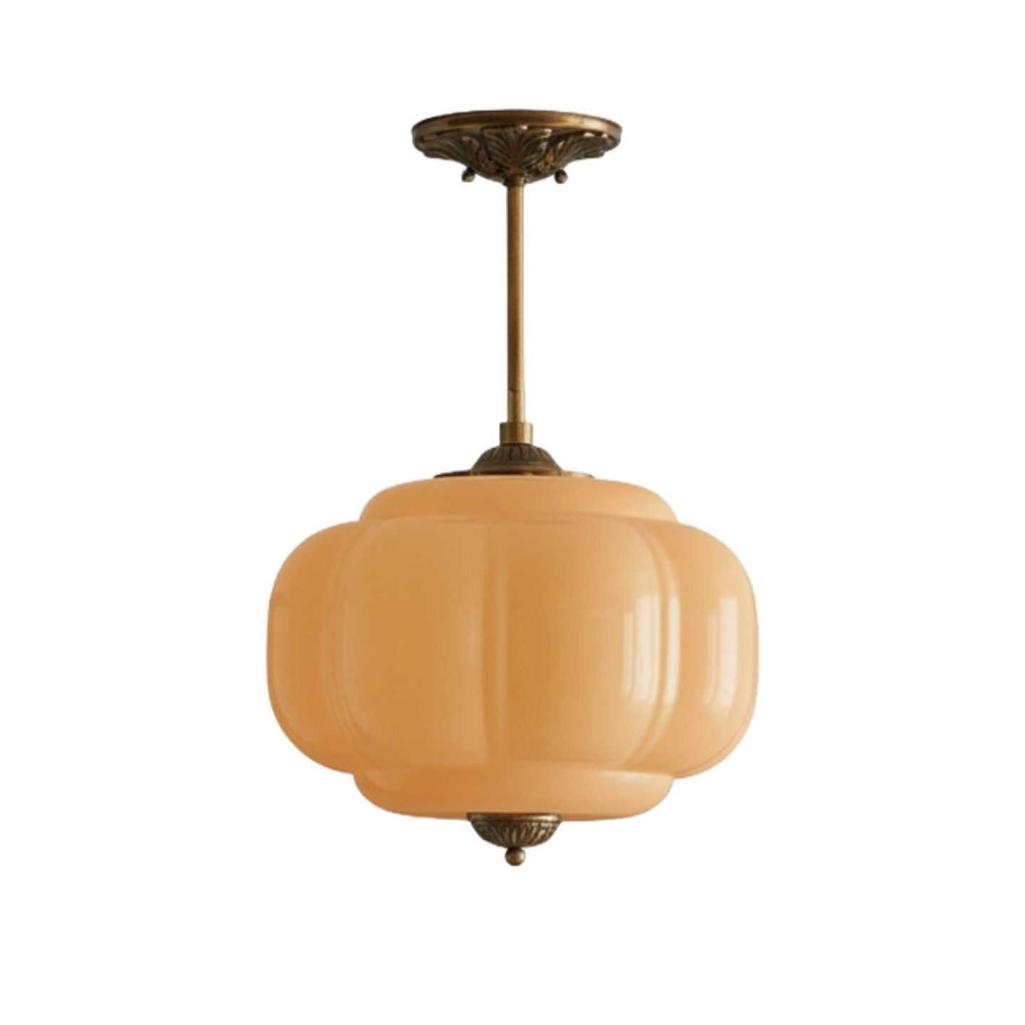Eloise Vintage Glazen Kroonluchter - Melkglas Home Accent HL1651
