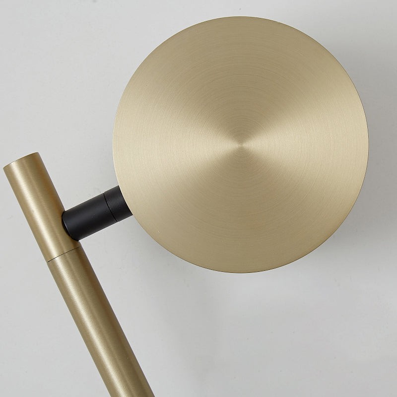 Italiaanse eenvoudige ronde metalen wandlamp HL453