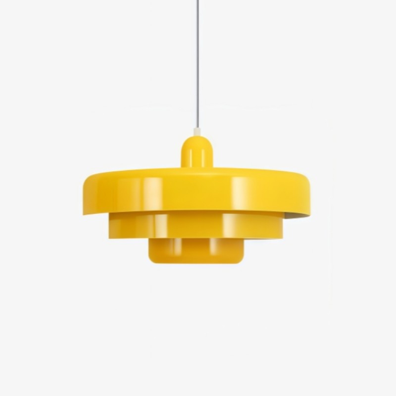 Macaron Disc Hanglamp - Scandinavische Meerlaagse Hanglamp van Metaal voor de Keuken HL179