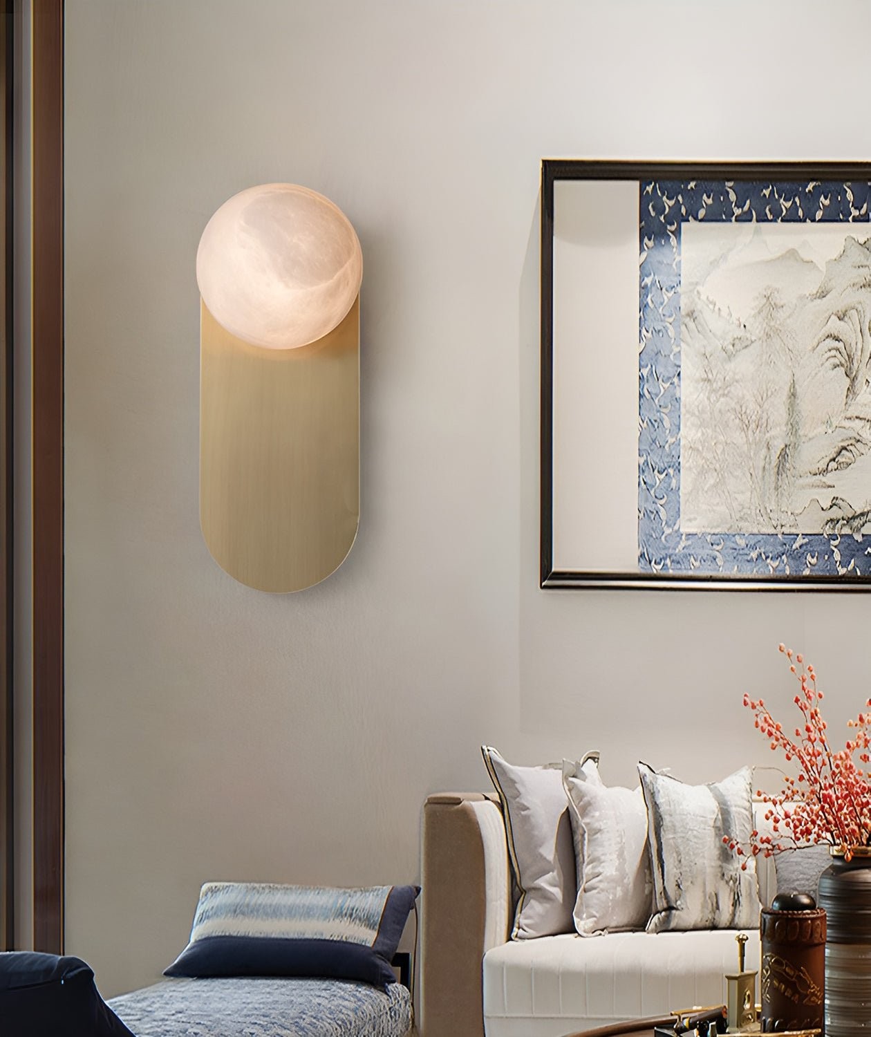 Adrion Alabaster wandlamp HL2927