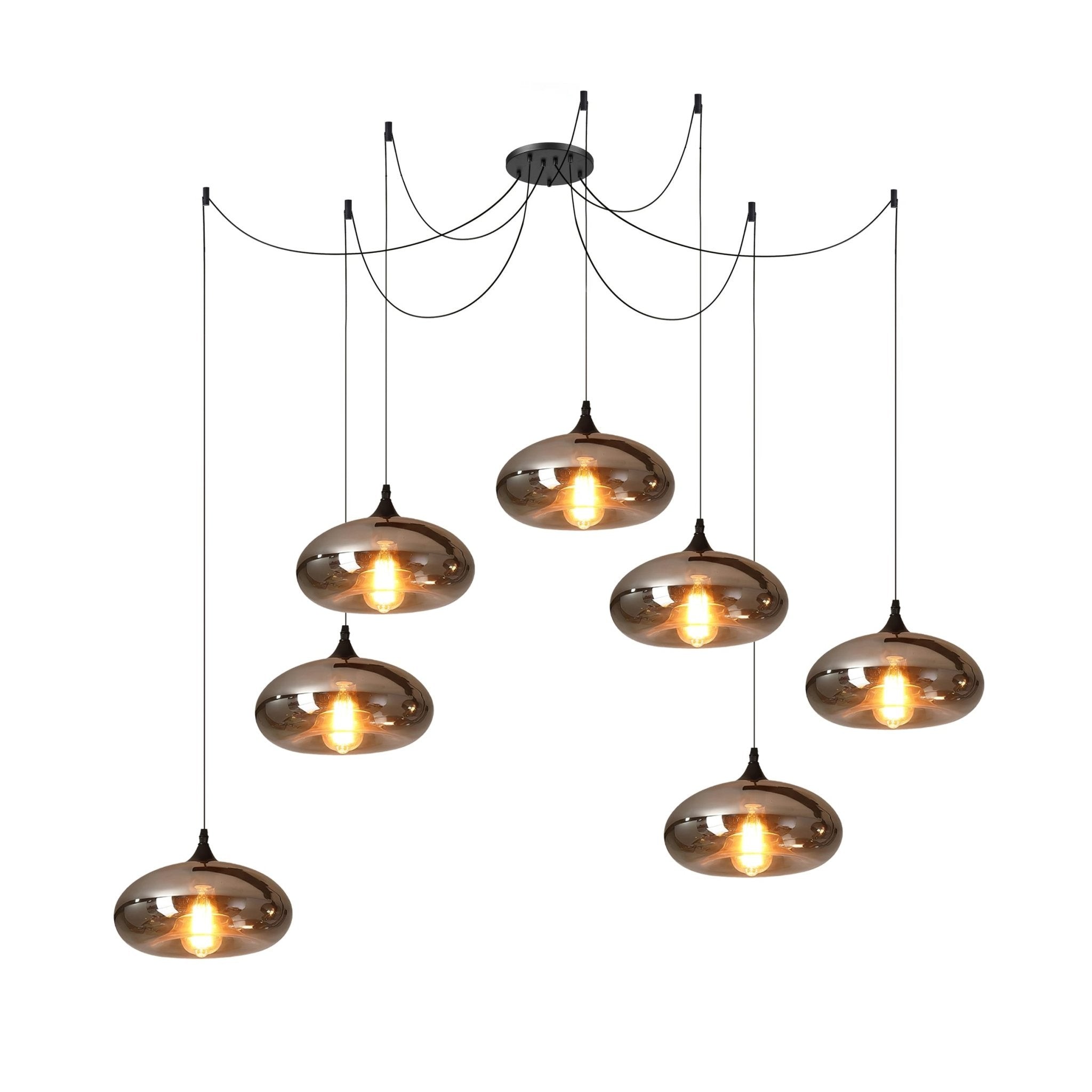 Flesvormige hanglamp HL2916