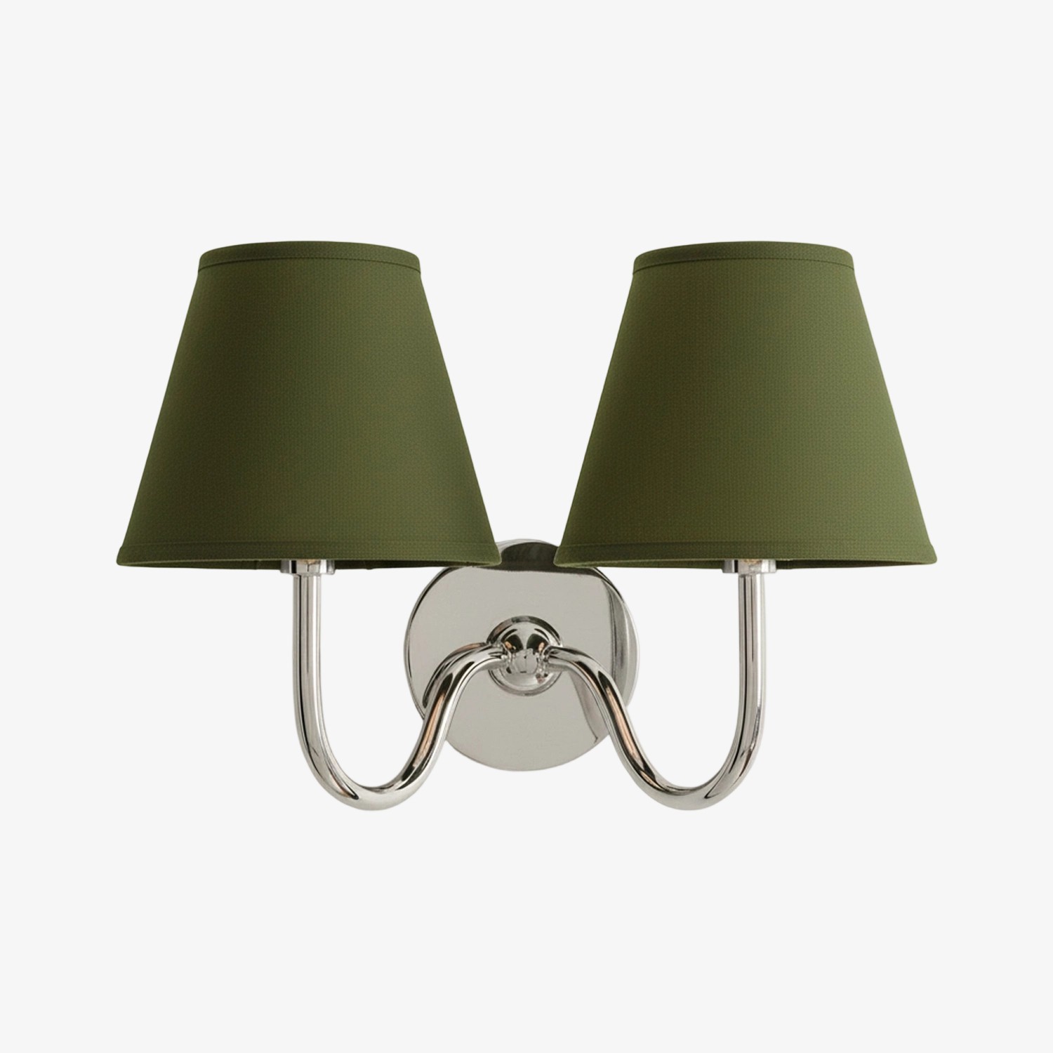 Luvora Vintage Wandlamp met Linnen Kap - Moderne Metalen Wandverlichting HL1594