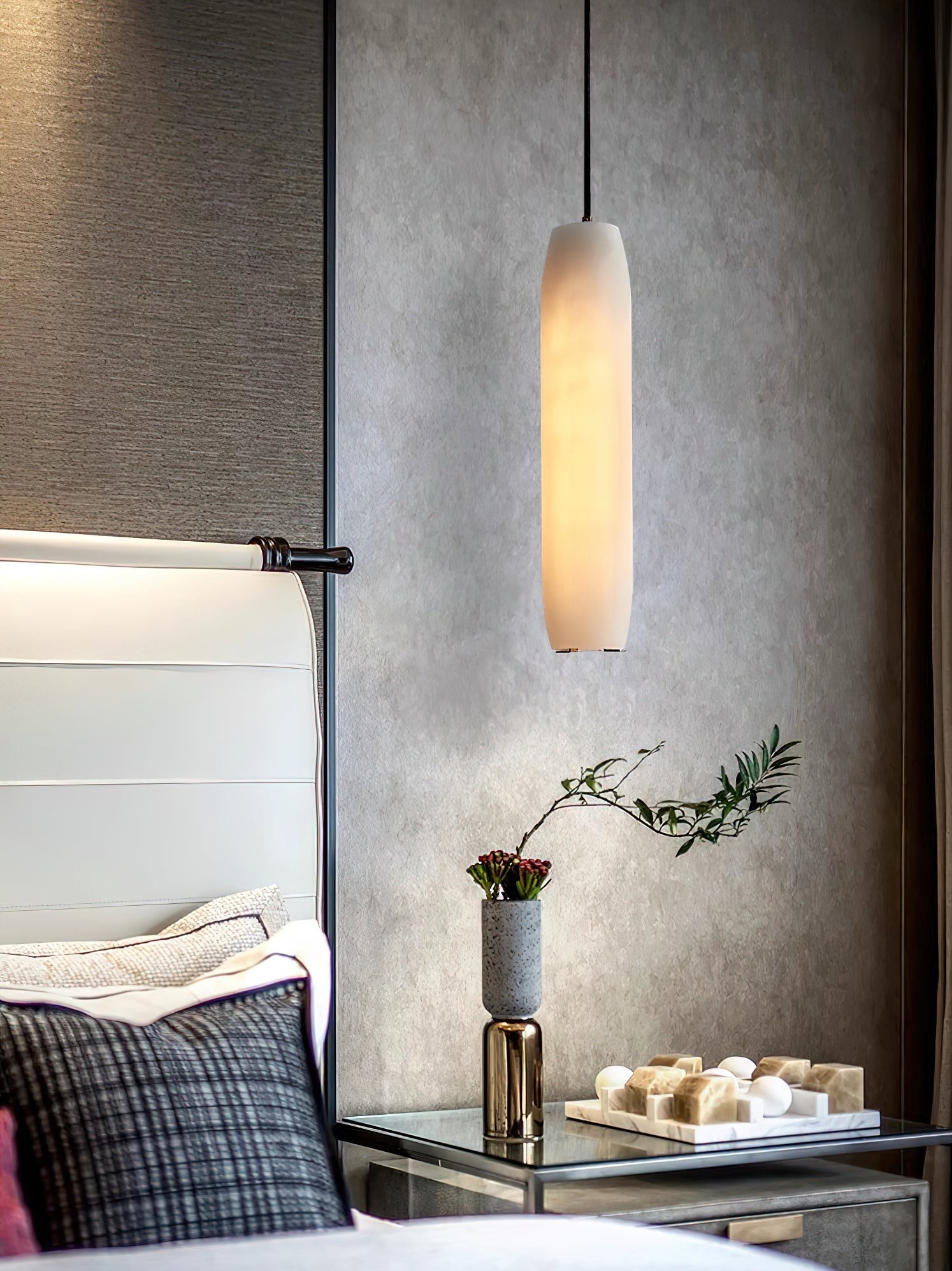 Alabaster Flute Hanglamp HL2989