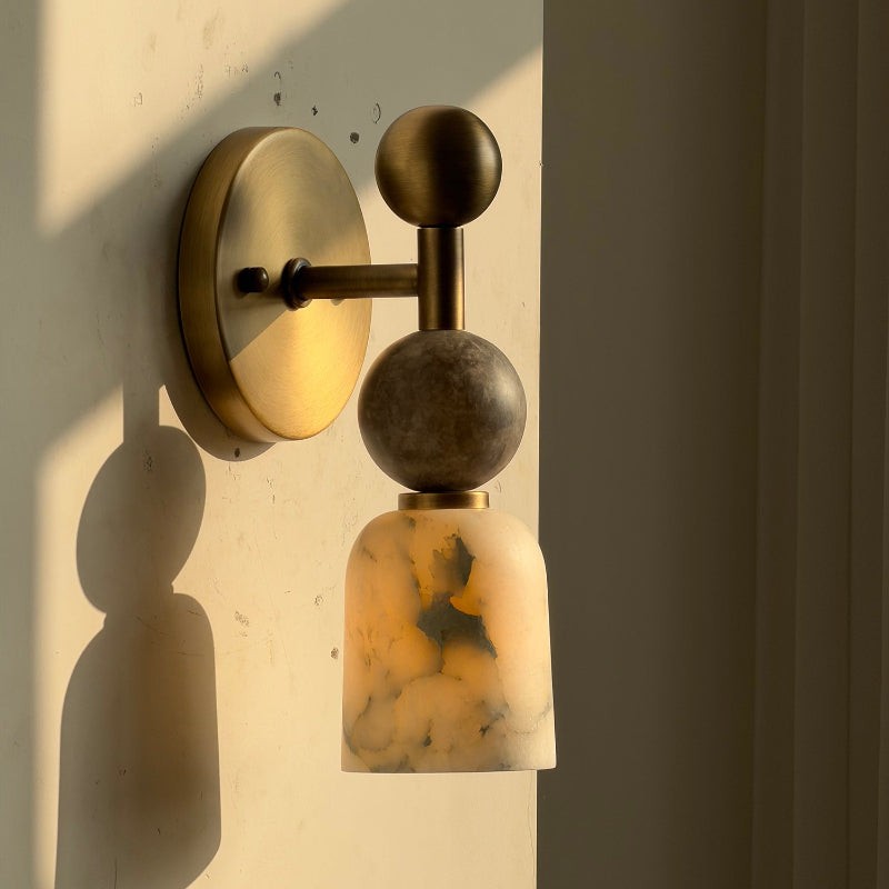 Flume Alabaster wandlamp HL3318