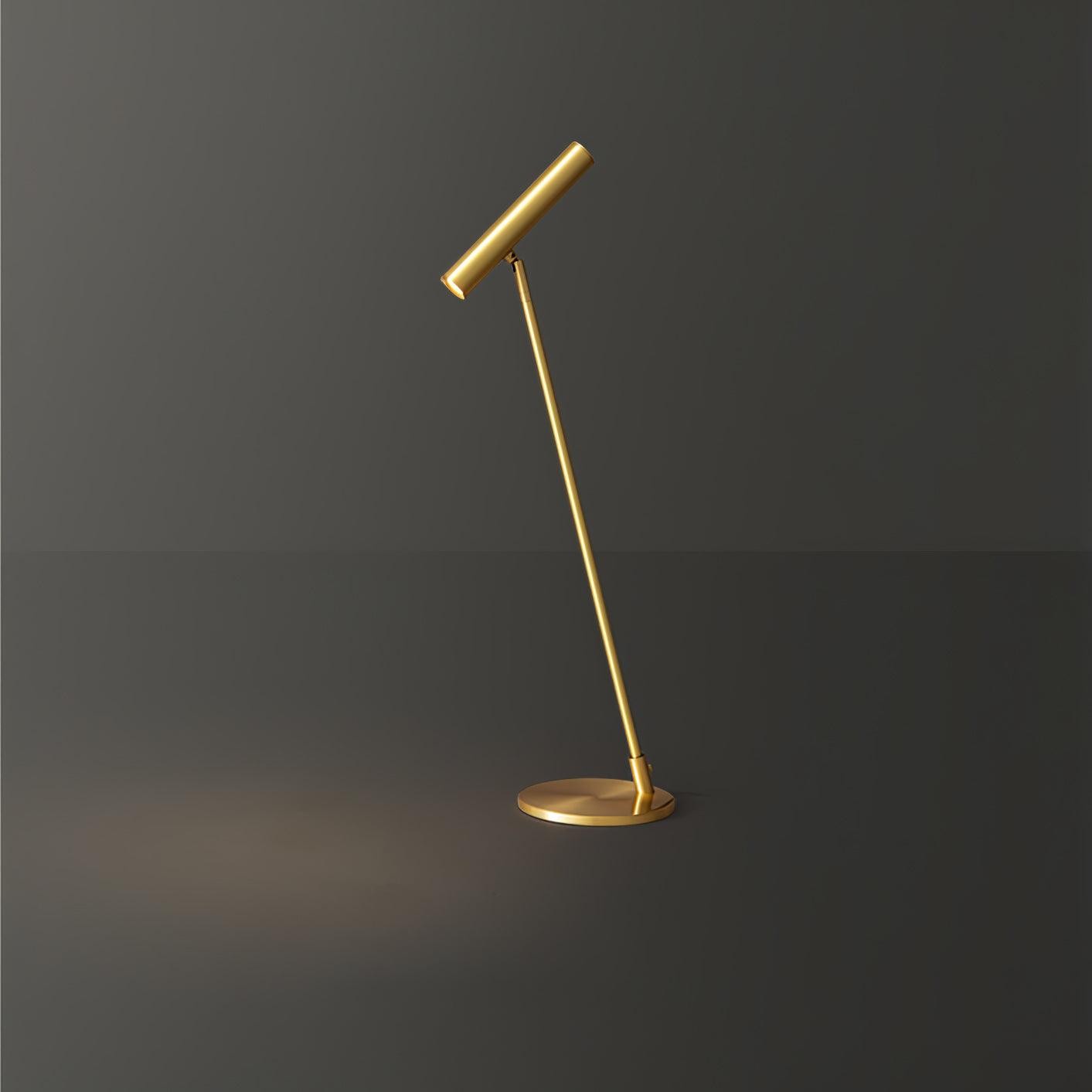 Moderne minimalistische messing verstelbare LED vloerlamp HL882