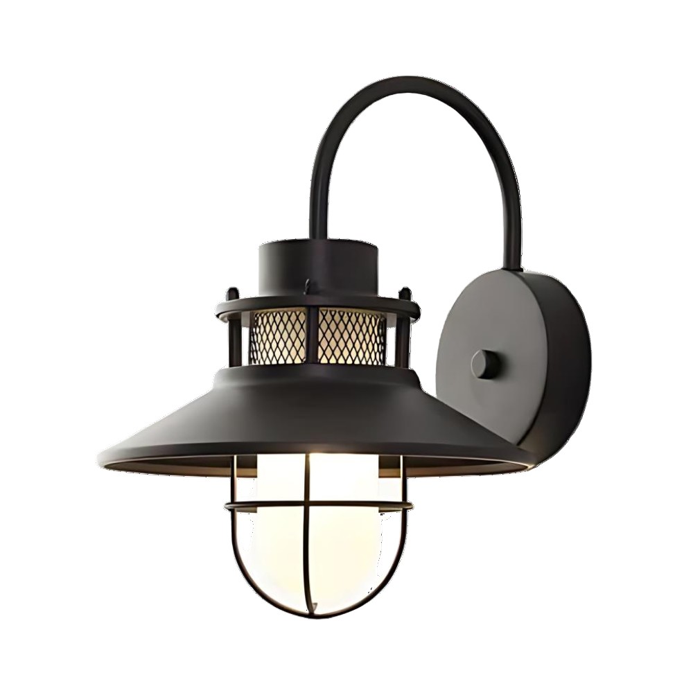 Lichtgevende metalen buitenwandlamp HL3360