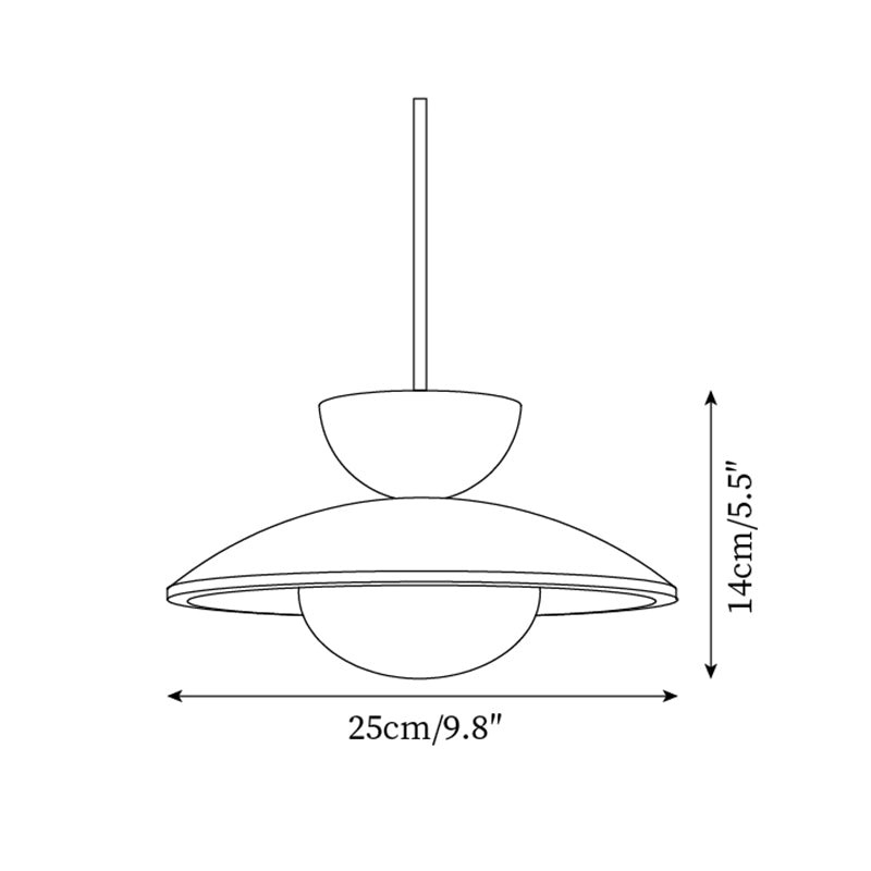 Tia Travertin Hanglamp HL2560