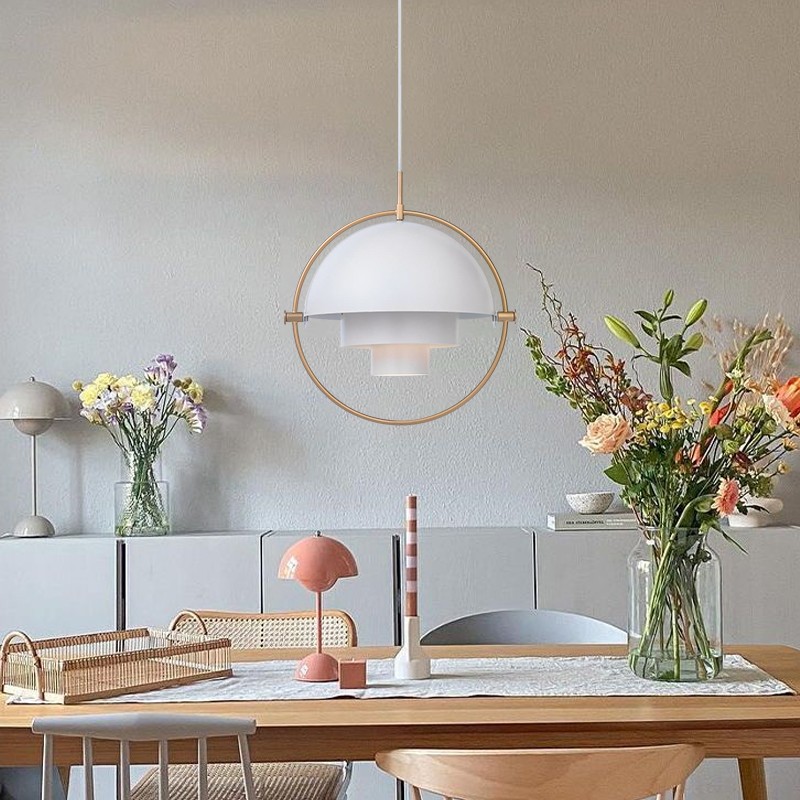 Multilayer Draaibare Metalen Hanglamp HL36