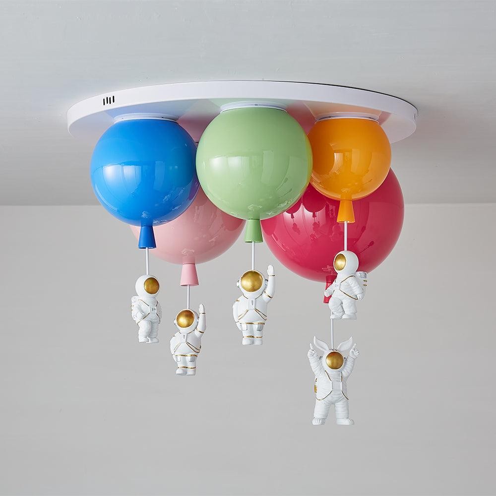 Astronaut Glanzende Ballon Plafondlamp HL361