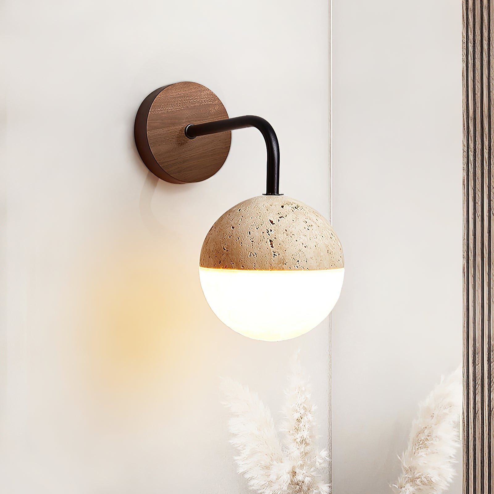 Tia Travertin Wandlamp HL3215