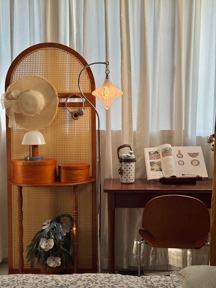 Art Deco Star vloerlamp - moderne staande lamp voor woonruimtes - Astris Orion HL1796