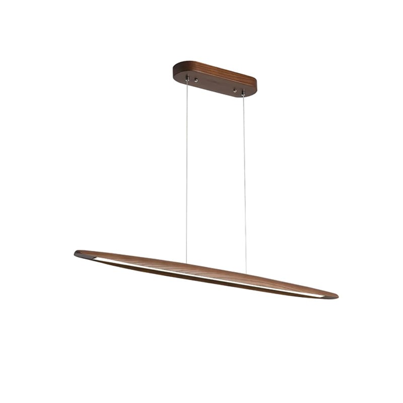Houten horizontale hanglamp HL1155