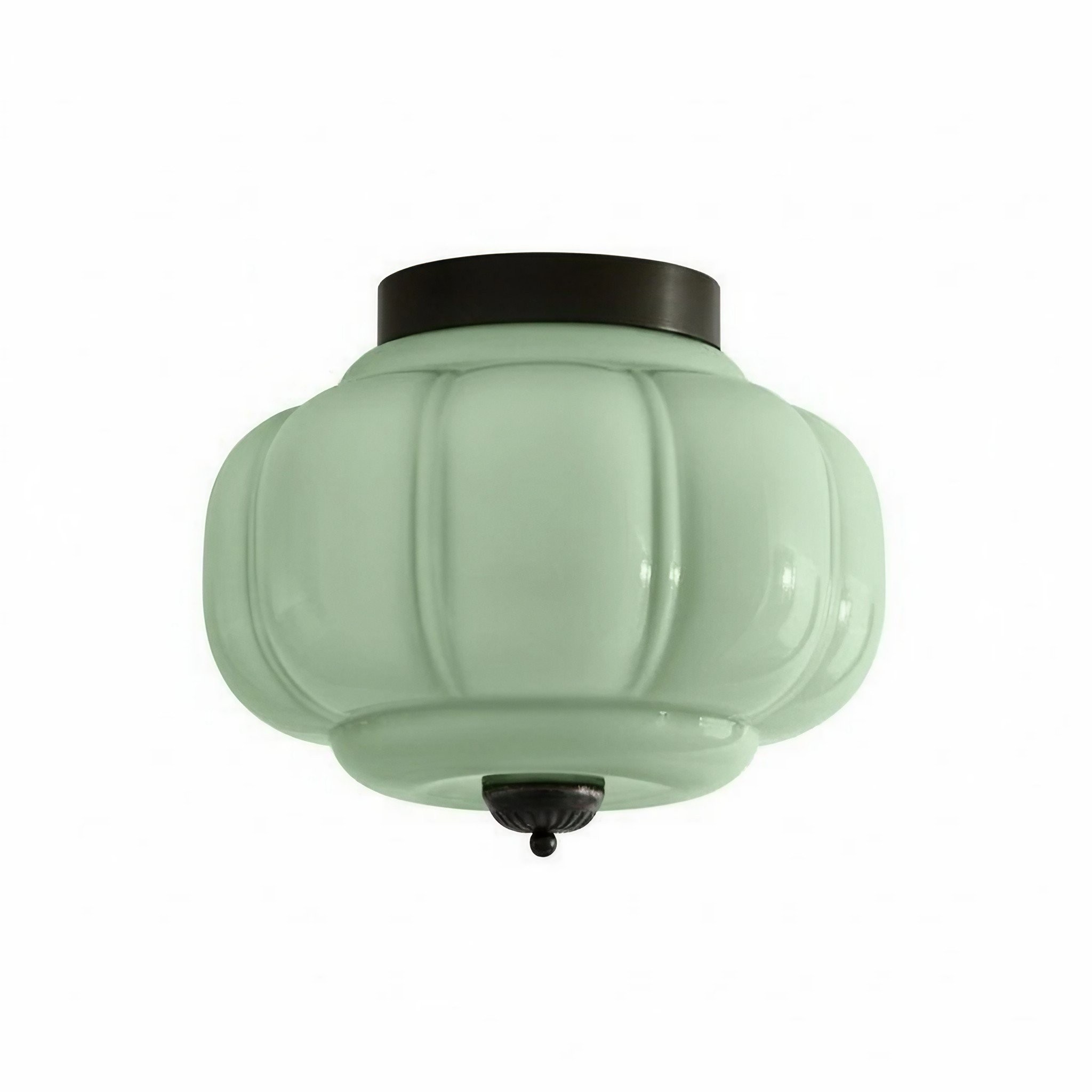 Vintage Eloise melkglas plafondlamp - Vintage Charm Soft Glow HL1650