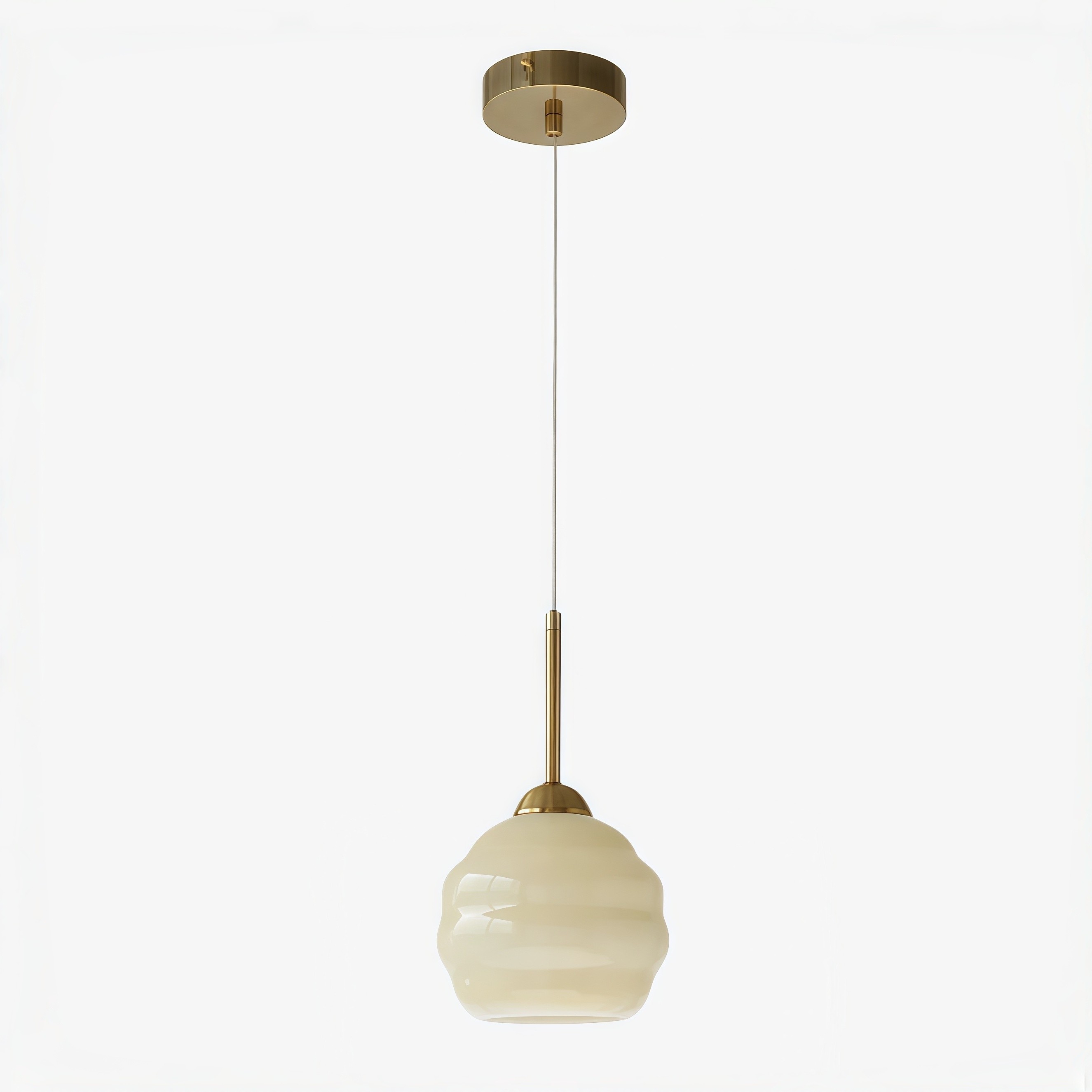 Mallew Vintage Glazen Hanglamp - Honingraatvormig ontwerp voor Slaapkamer of Hal HL3567