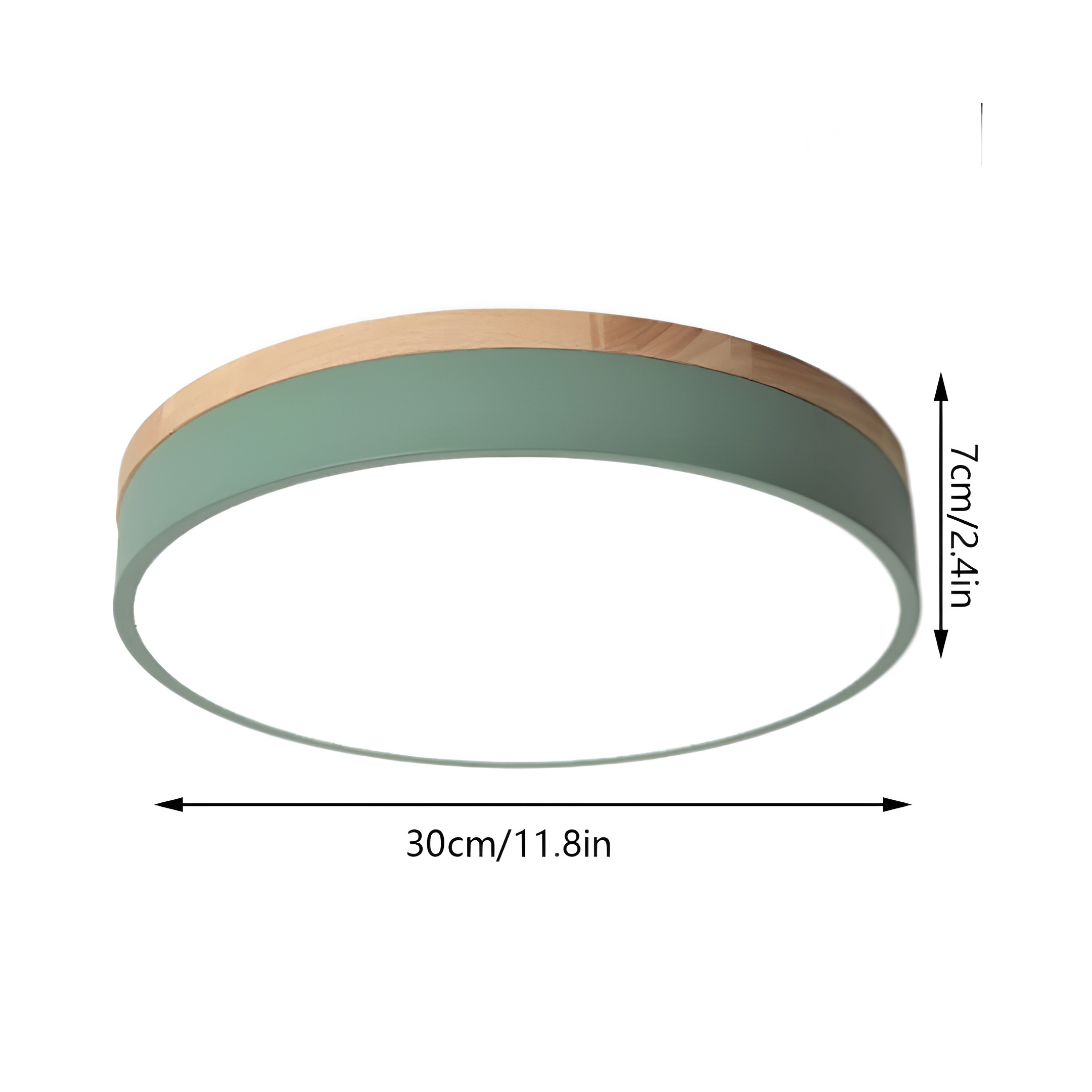 Nordic LED ronde plafondlamp van acryl, minimalistisch design HL1289