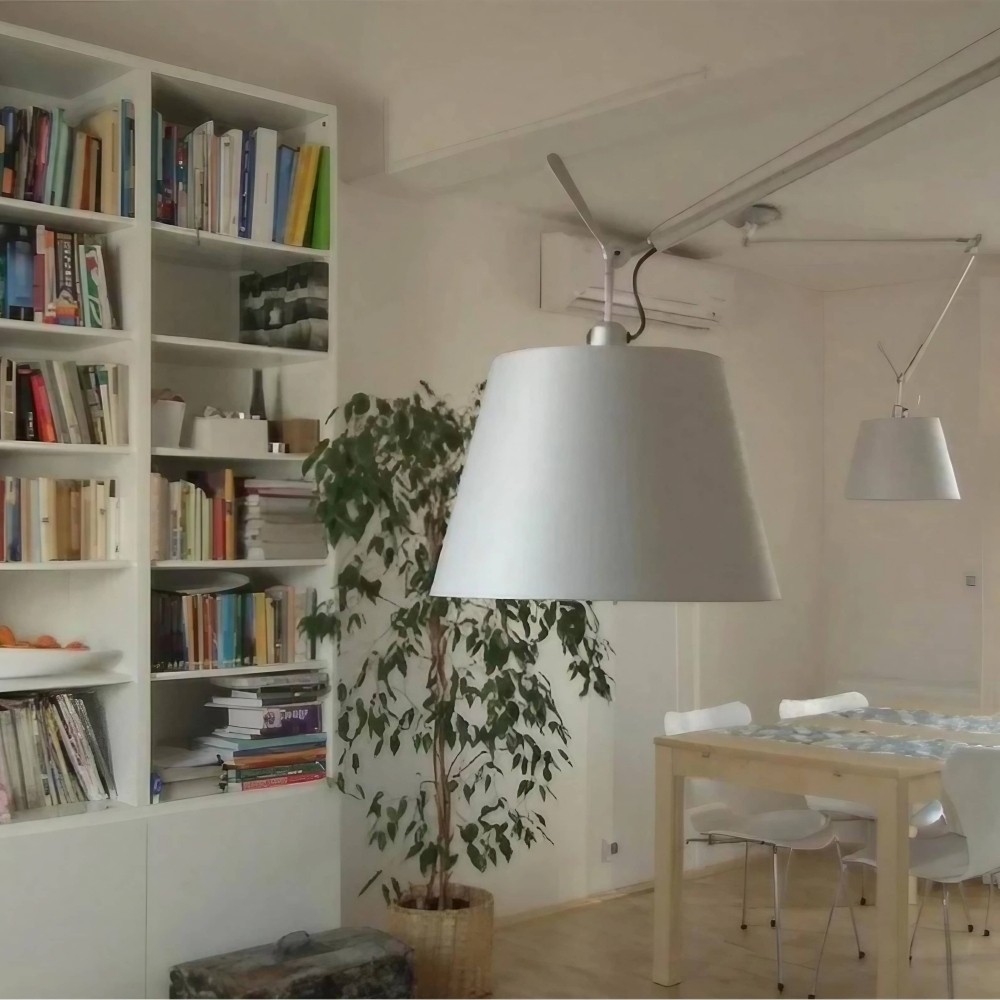Plafondlamp Met Aluminium Zwenkarm - Moderne Industriële Lamp HL1061
