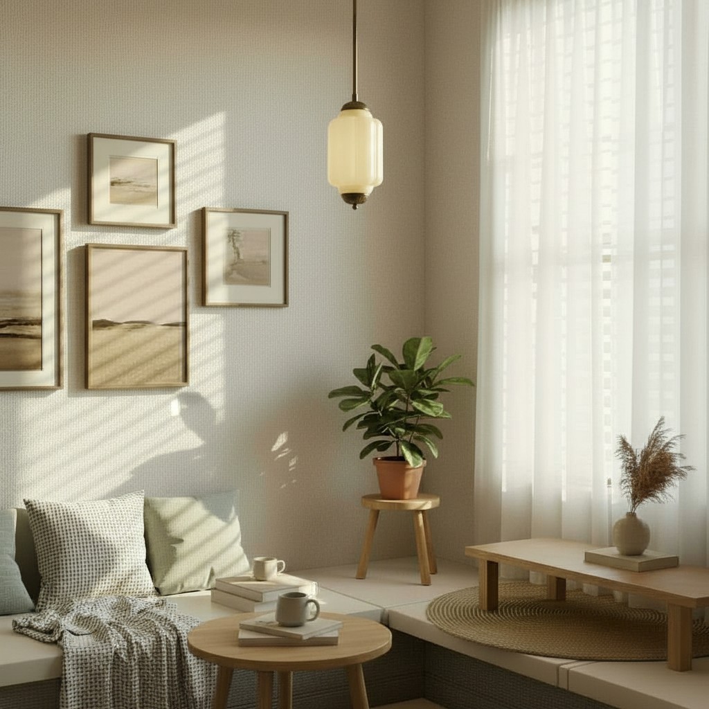 Eloise Eenvoudige Glazen Onregelmatige Lantaarn Hanglamp HL980