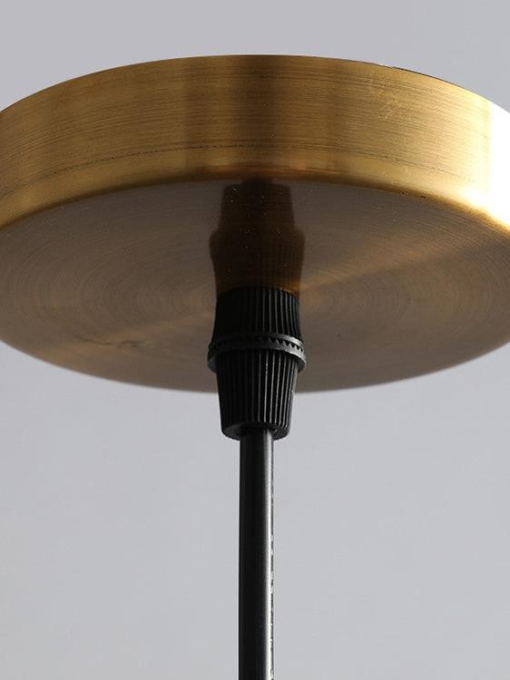 Scandinavische Cilindervormige Ronde Schijfvormige Glazen Hanglamp HL1078