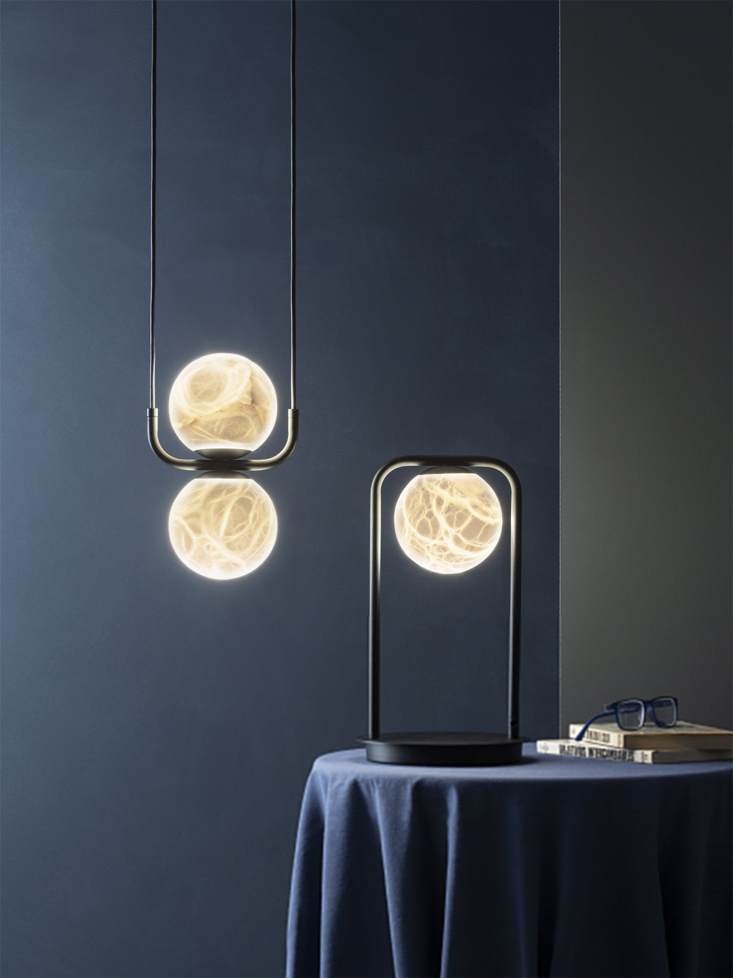 Tribeca Alabaster Tafellamp HL3010