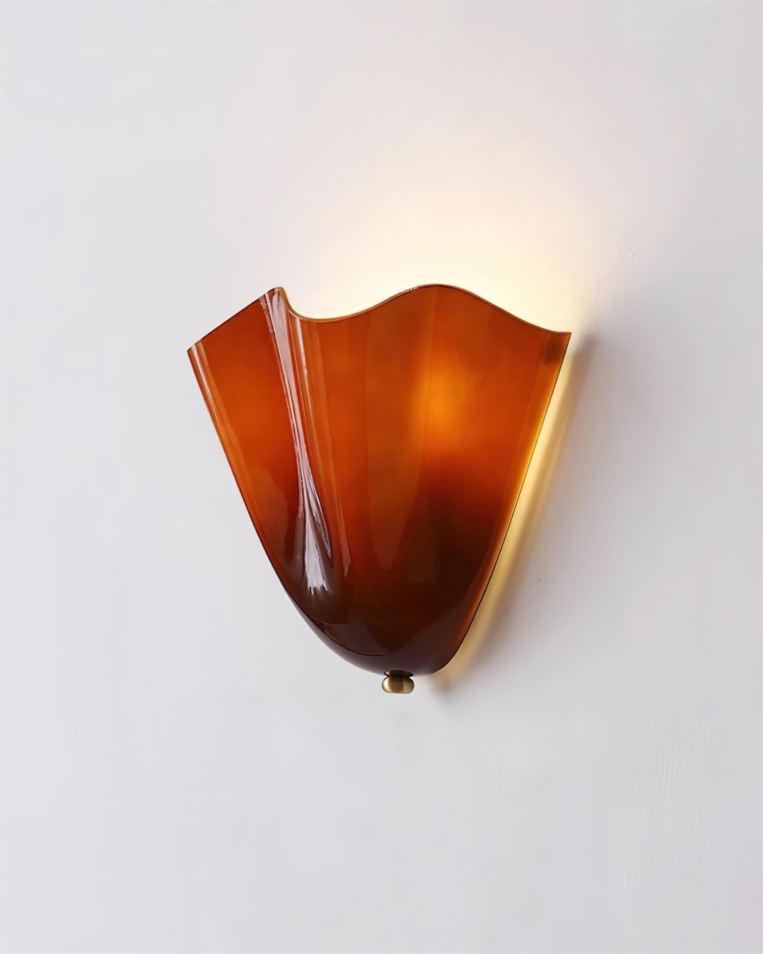 Bellina moderne wandlamp - Artisanaal glas Vera lamp voor interieurdecoratie HL1643