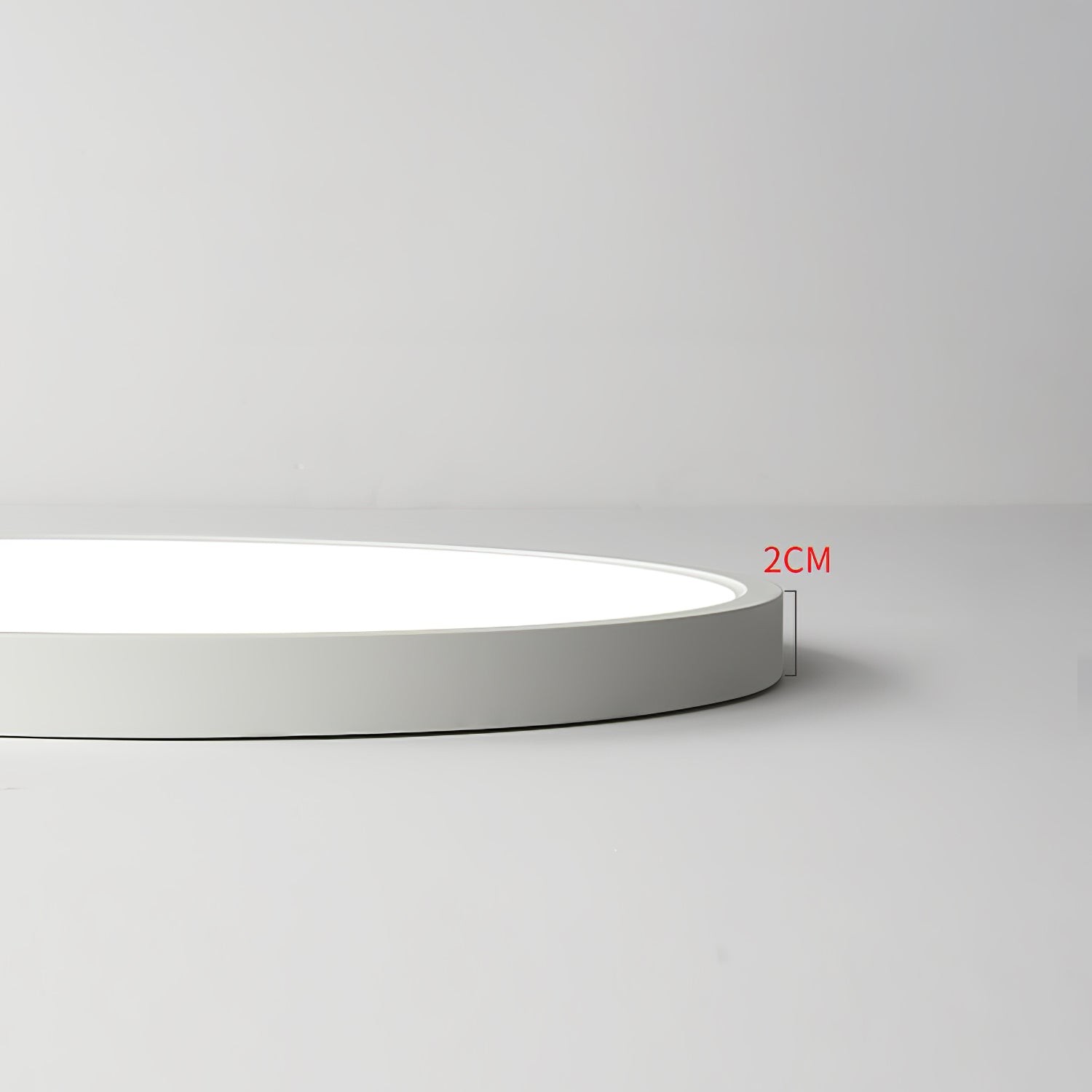 Minimalistische moderne ronde plafondlamp van acryl voor slaapkamer HL340