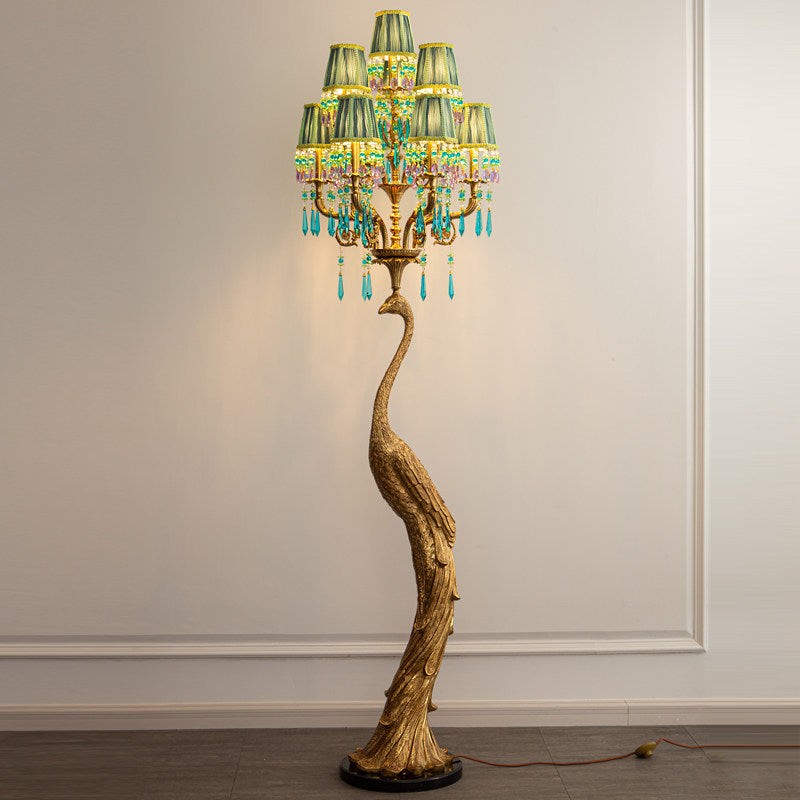 Perky Peacock vloerlamp HL3314