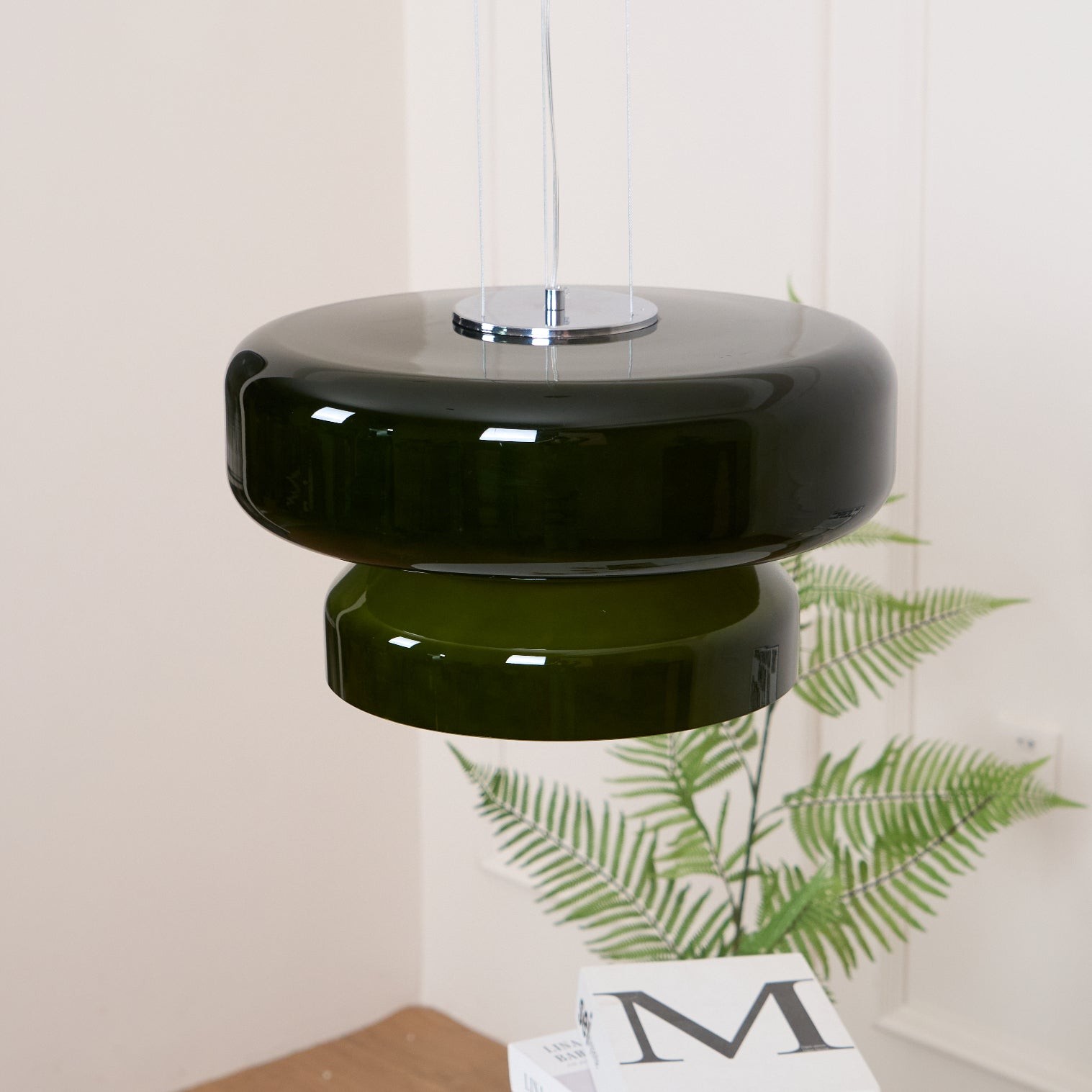 Boheemse Stijl Minimalistische Glazen Hanglamp HL382