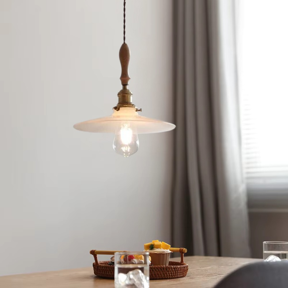 Japandi Elegance fluwelen hanglamp HL3424