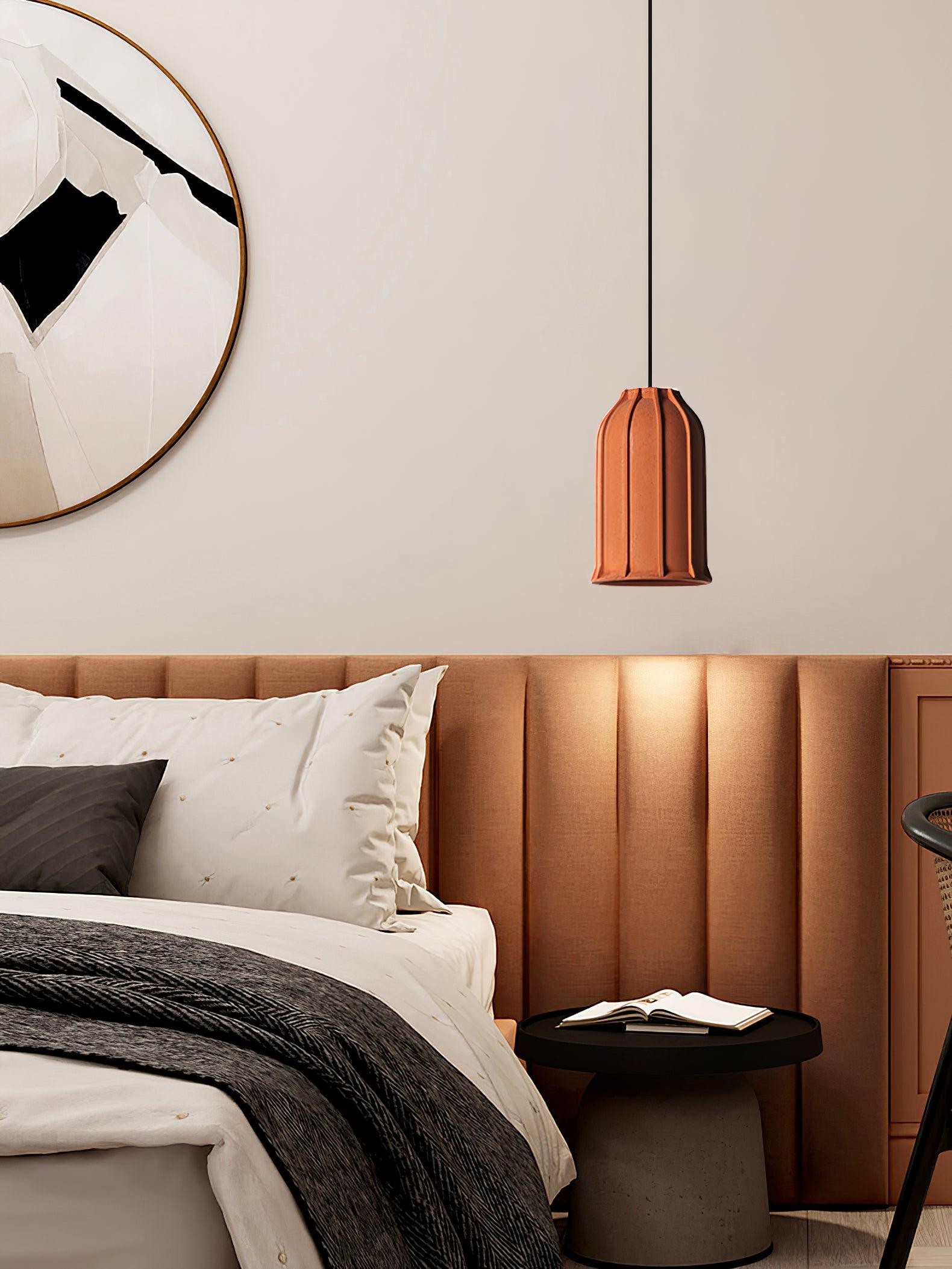 Industriële stijl cement terracotta ambachtelijke hanglamp HL738