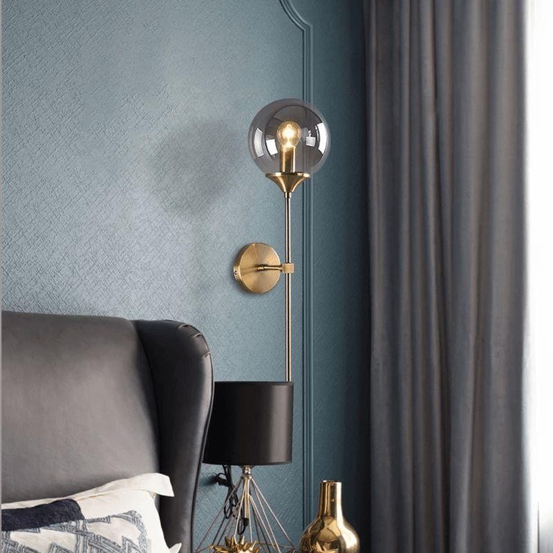 Nordic Glazen Bollen Magische Bonen Wandlamp Voor Binnen HL65