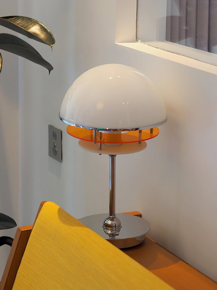 Bauhaus Vintage Stijl Acryl Zonsondergang Tafellamp HL1033