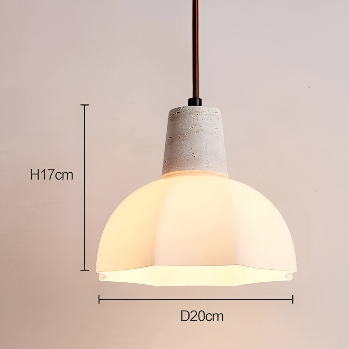 Romantische bloementravertijn hanglamp HL1249