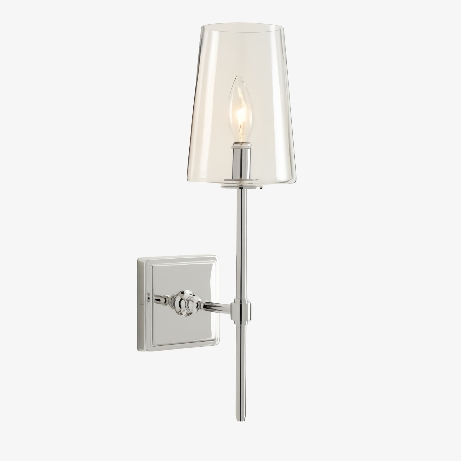 Derlina Multi-Head Kandelaar Helder Glas Wandlamp – Retro Metalen Wandlamp HL1428