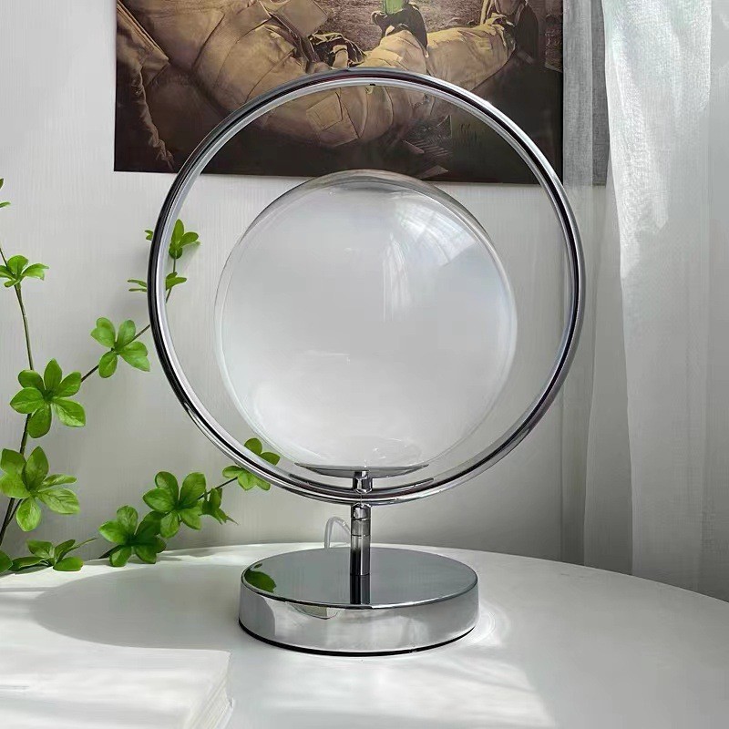 Orb Planet Bauhaus Glazen Tafellamp HL97