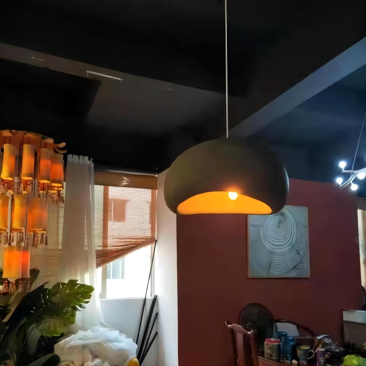 Wabi-sabi stijl Khmara Koepel Hanglamp