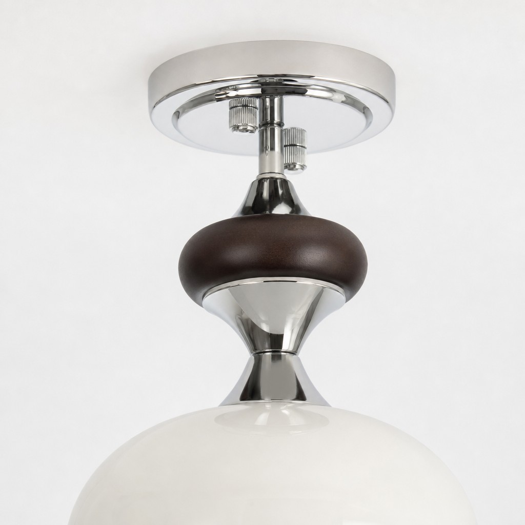 Valesey Mid-Century Modern Plafondlamp - Vintage Design voor Hal of Keuken HL3605