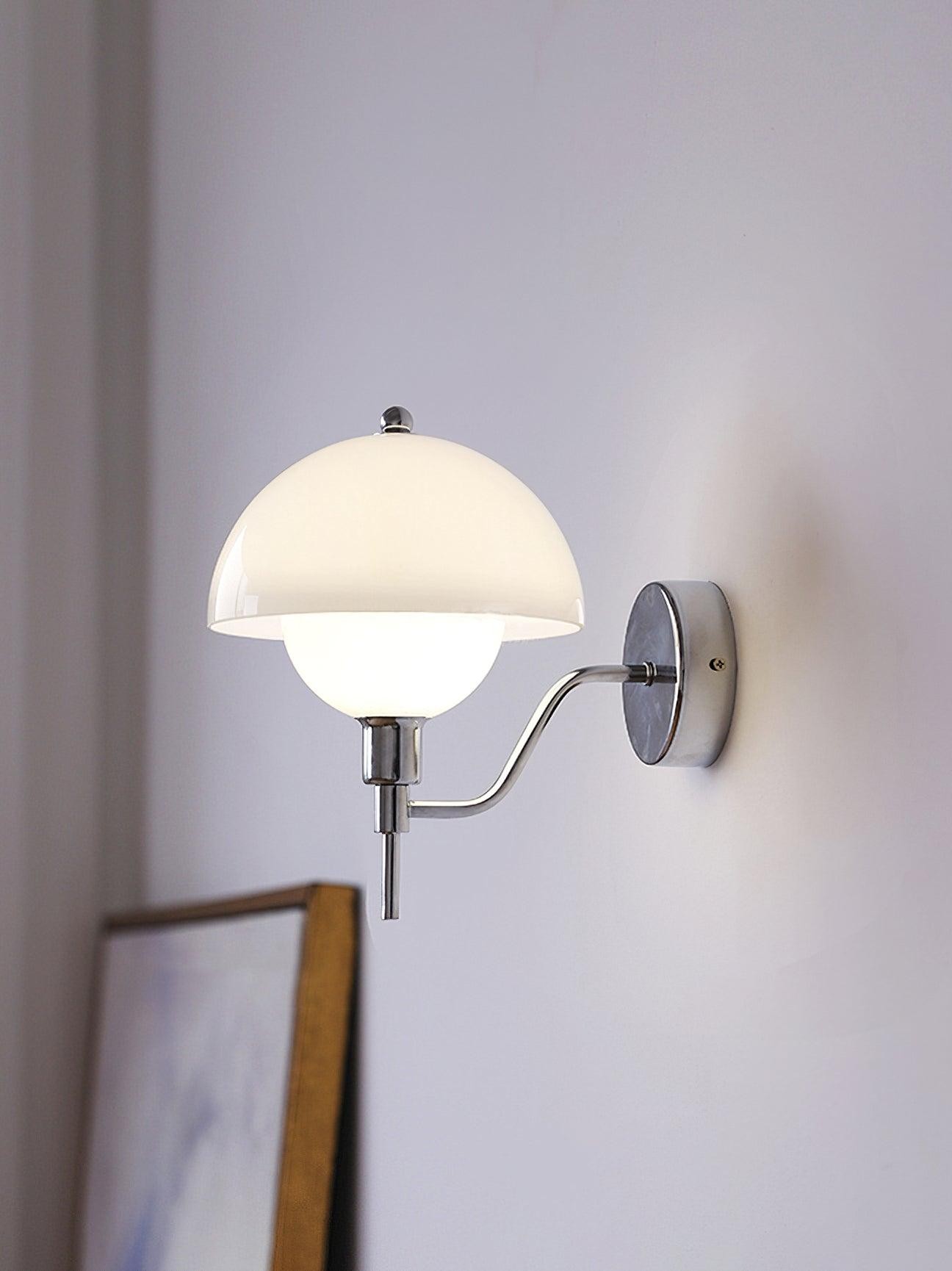 Franse Paddestoel Vintage Wandlamp HL376