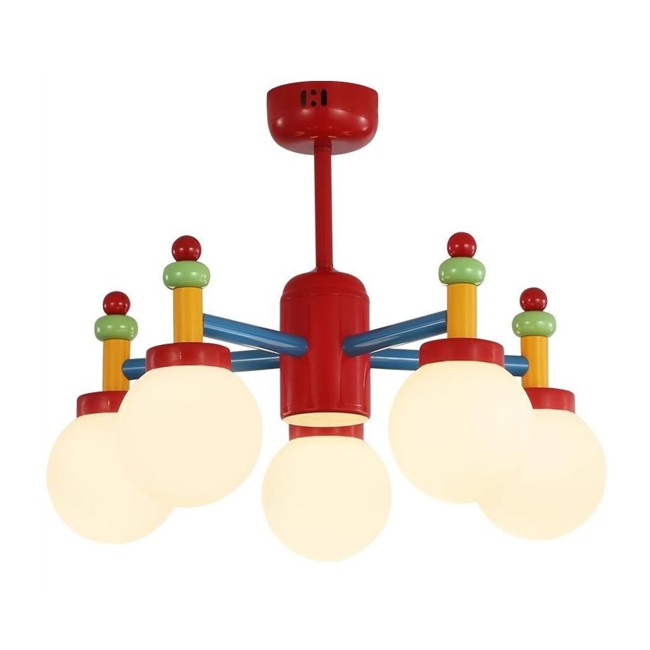 Grillige Macaron Plafondlamp Voor Kinderkamer HL119