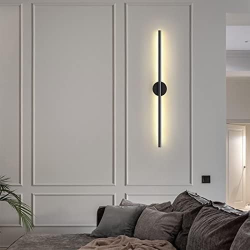 Moderne zwarte aluminium wandlamp HL3403