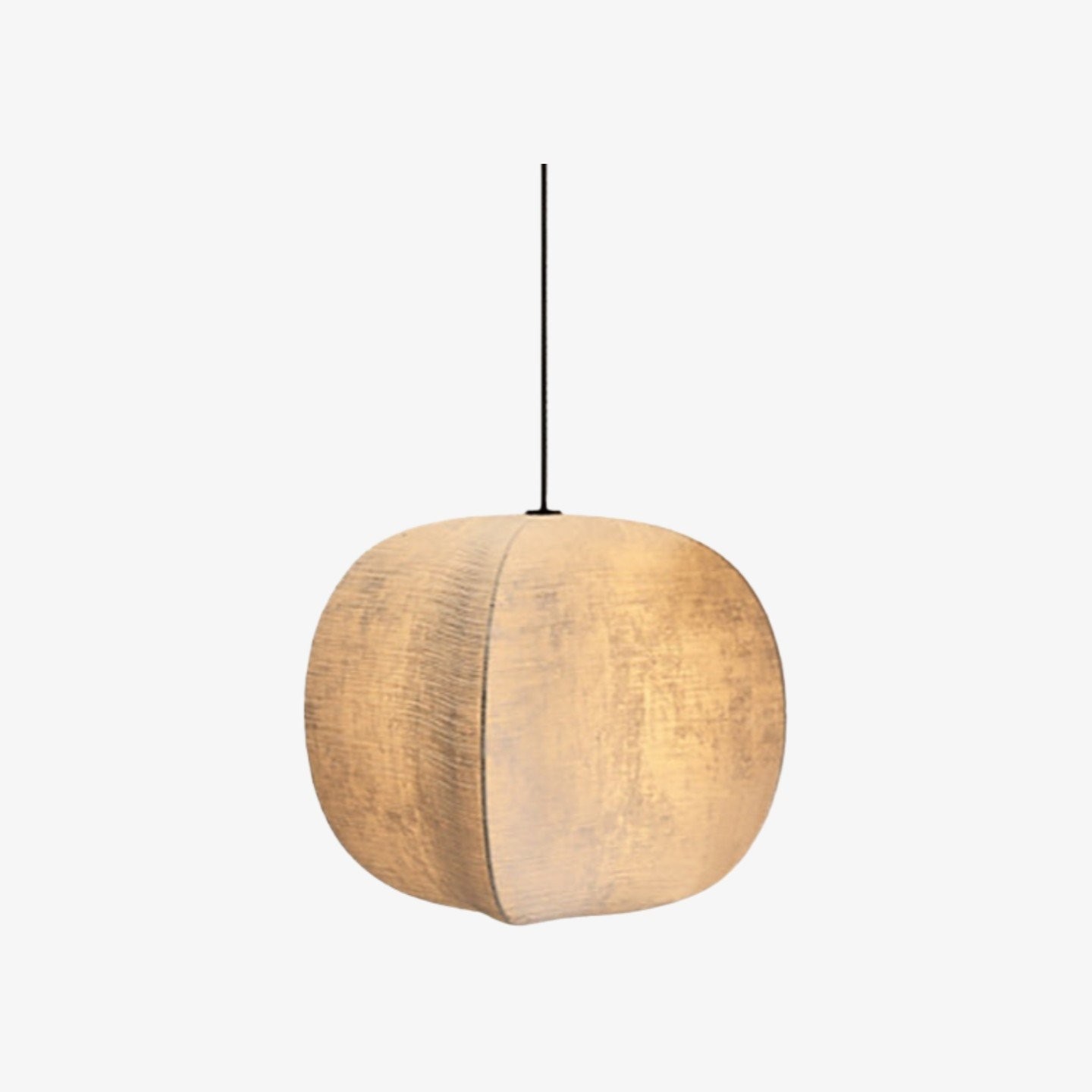 Diora Sculptural Lantern Hanglamp - Moderne Hanglamp met Zijdetextuur voor Woonkamers HL1991