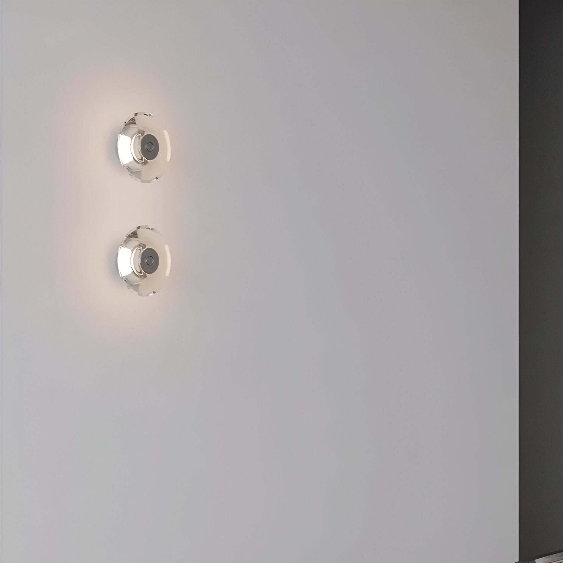 Italiaanse kristallen minimalistische Clementine wandlamp HL3511