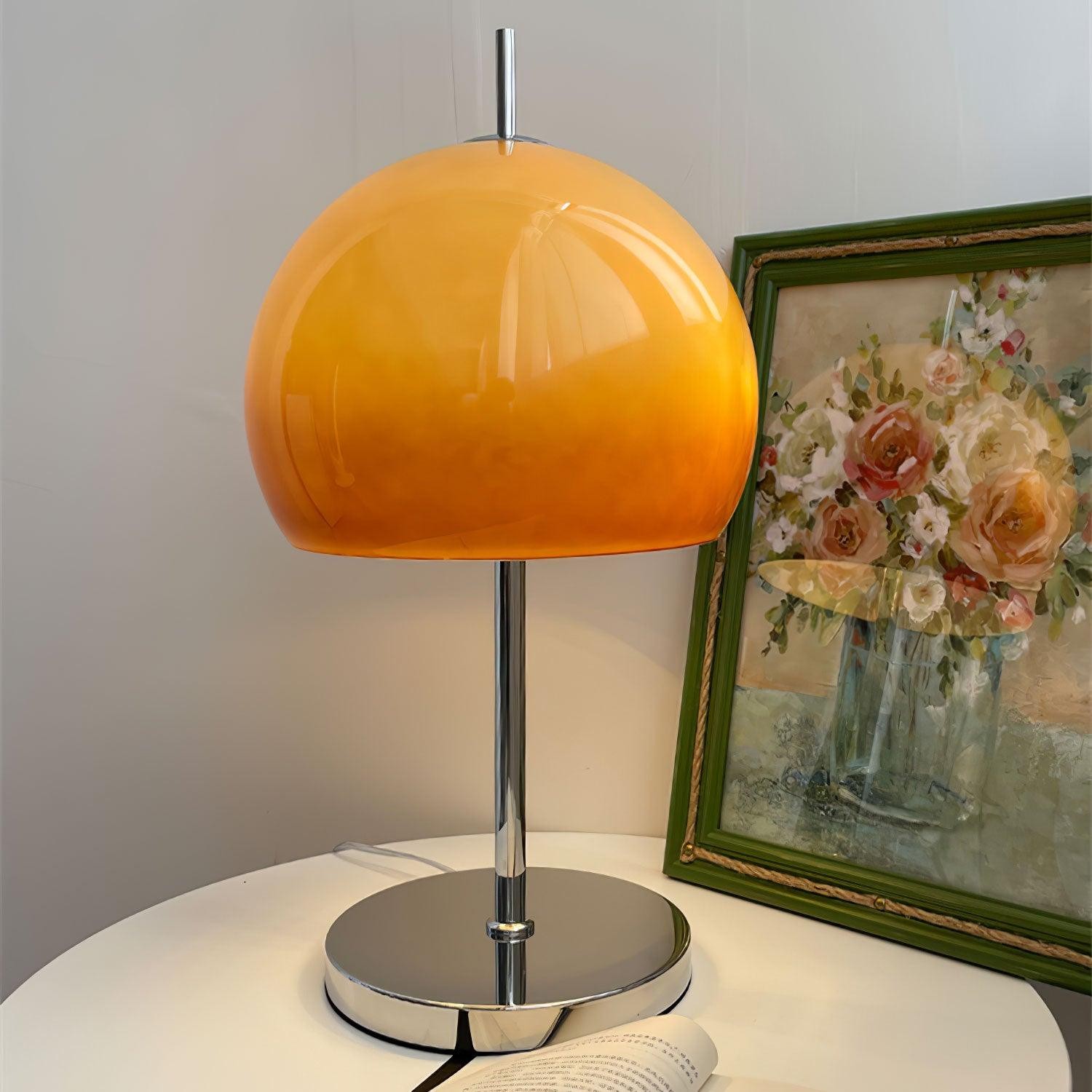 Moderne creatieve vintage paddestoel Bauhaus glazen tafellamp HL848