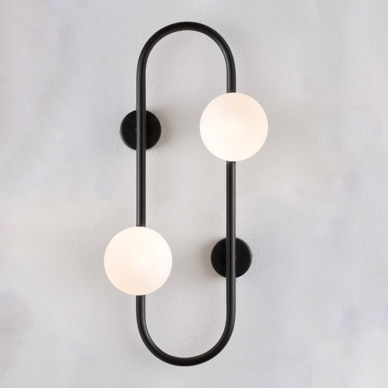 Nordic Modern Geometrische Glazen Bol Wandlamp HL400